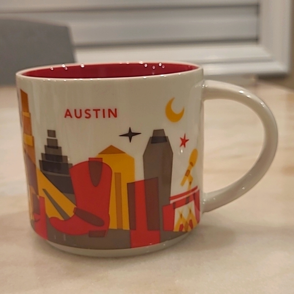 Starbucks ~Austin ~You Are Here 2015 Collector Series ~Ceramic Coff…